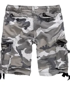 Vintage reisitaskushortsit - Valkoinen camo
