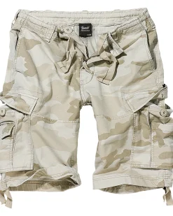 Vintage reisitaskushortsit - Vaalea camo
