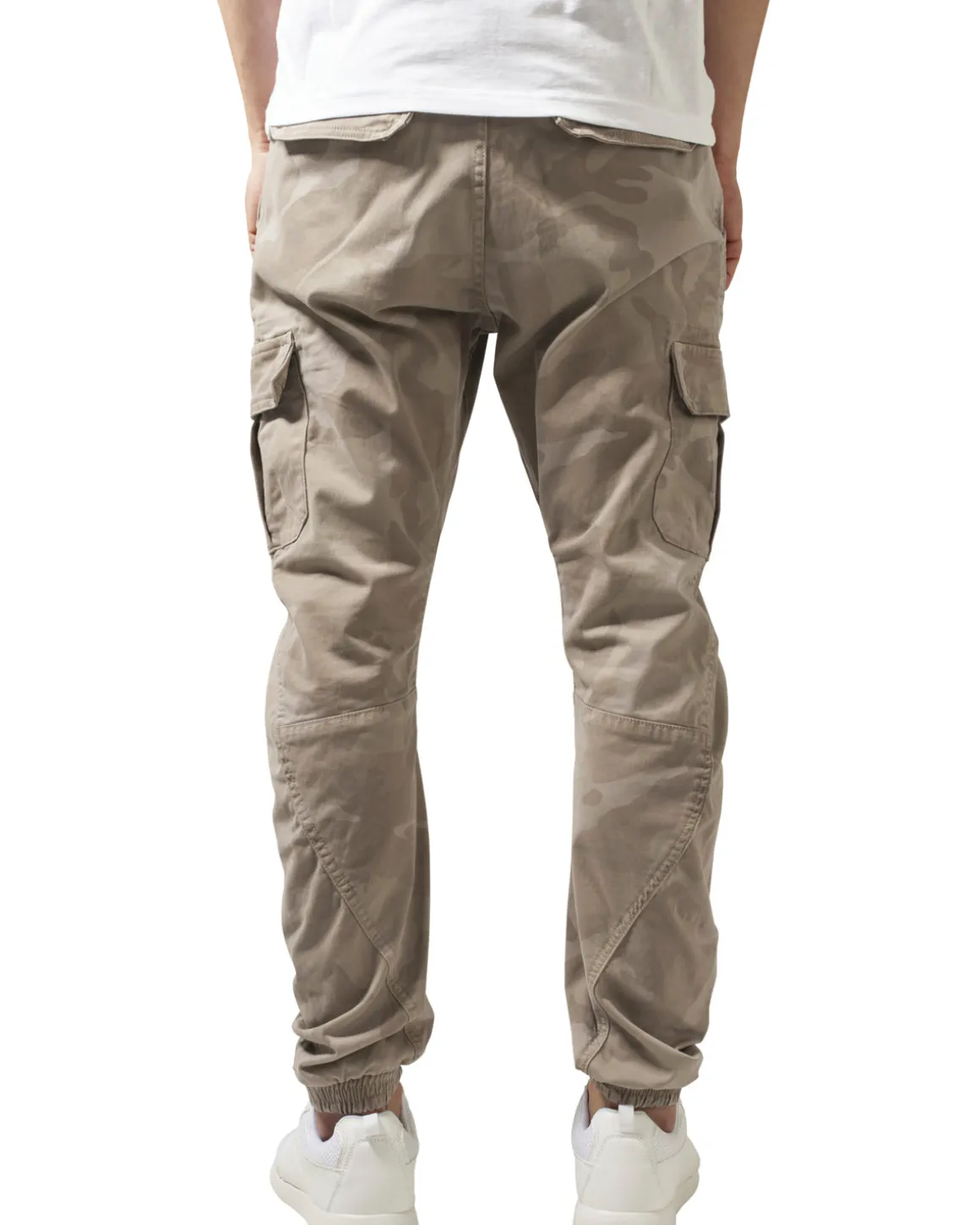 Zane reisitaskuhousut - Beige camo